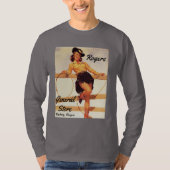Pinup Cowgirl T-shirt (Voorkant)