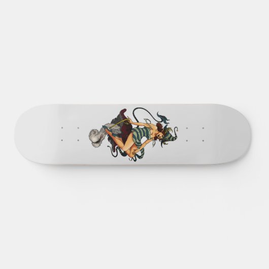 PINUP DEER VROUW #2 PERSOONLIJK SKATEBOARD (Horizontaal)
