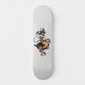 PINUP DEER VROUW #2 PERSOONLIJK SKATEBOARD (Voorkant)