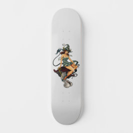 PINUP DEER VROUW #2 PERSOONLIJK SKATEBOARD