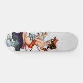 PINUP DEER VROUWENUITBREIDING 3 PERSOONLIJK SKATEBOARD (Horizontaal)
