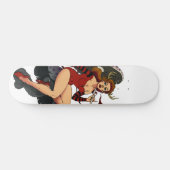 PINUP DERR VROUWENUITBREIDING 1 PERSOONLIJK SKATEBOARD (Horizontaal)