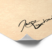 PinUp Girl Denise Poster (Hoek)