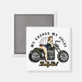 Pinup Girl Magnet (Voorkant / Achterkant)