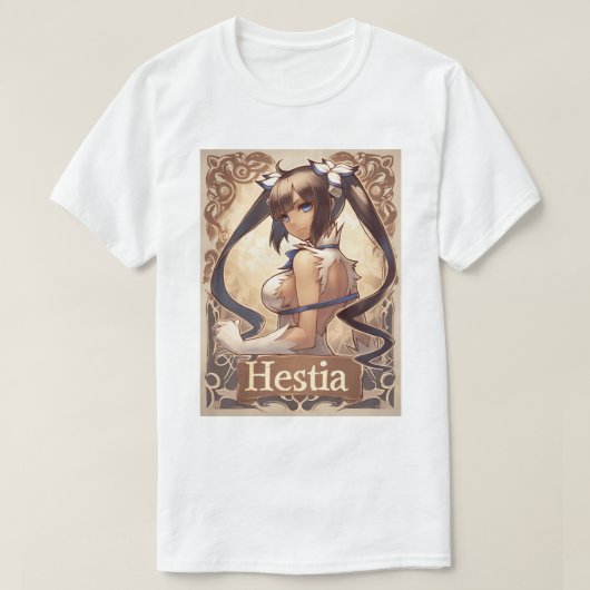 Pinup Hestia 183 T-shirt (Design voorkant)
