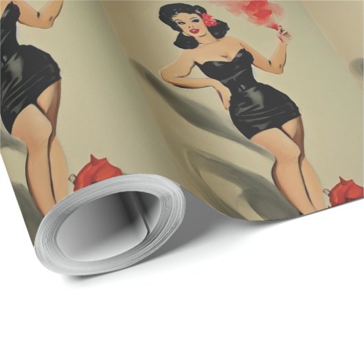 Pinup inpakpapier (Rol Hoek)