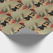 Pinup inpakpapier (Hoek)