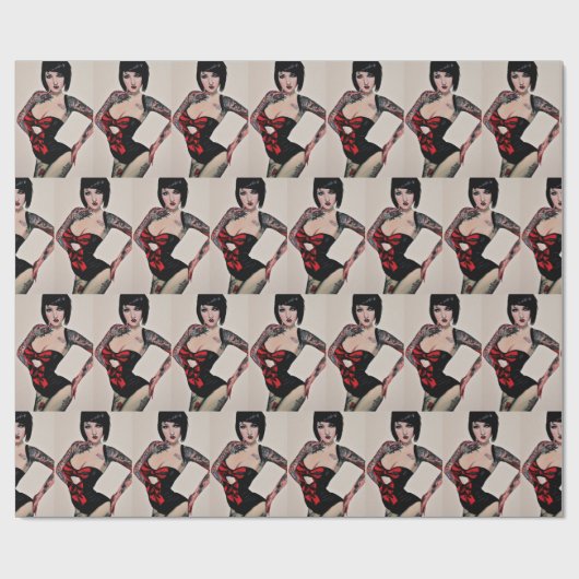 Pinup - Inpakpapier (Vlak)
