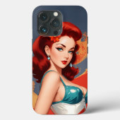  Pinup iPhone Case (Achterkant)