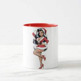 Pinup Kerst Babe Mok