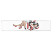 Pinup Kerstkind Korte Tafelloper (Horizontaal)