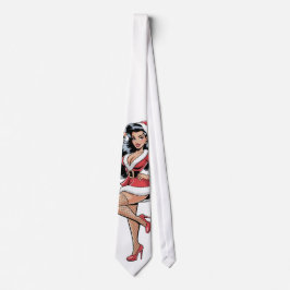 Pinup Kerstkind Stropdas