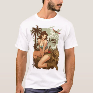 Pinup Lara Croft 188 T-shirt