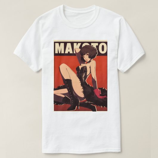Pinup Makoto V2 141 T-shirt (Design voorkant)