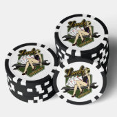 PInup Meisje Poker Chips (Opstapeling)