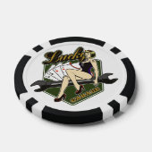 PInup Meisje Poker Chips (Enkel)