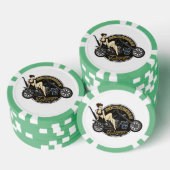 PInup Meisje Poker Chips (Opstapeling)
