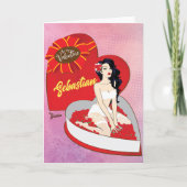 Pinup Mijn Valentijn personaliseren (Voorkant)