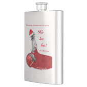 Pinup Mrs. Santa Christmas Funny Joke Heupfles (Links)