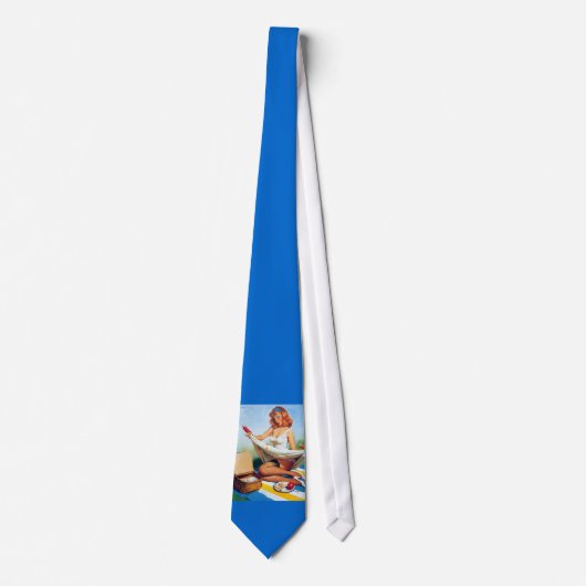 Pinup Picnic necktie Stropdas (Voorkant)