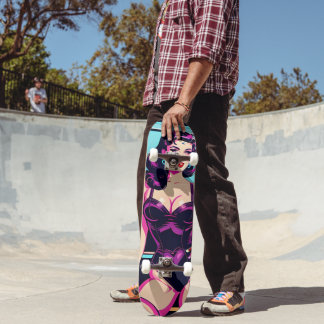 Pinup Pop Grafisch Persoonlijk Skateboard