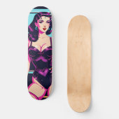 Pinup Pop Grafisch Persoonlijk Skateboard (Voorkant)