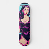 Pinup Pop Grafisch Persoonlijk Skateboard (Voorkant)
