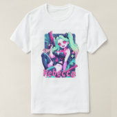 Pinup Rebecca 124 T-shirt (Design voorkant)