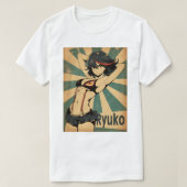 Pinup Ryuko 18 T-shirt (Design voorkant)