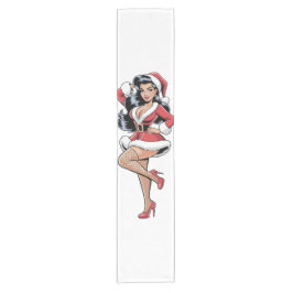 Pinup Santa Babe Korte Tafelloper