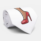 Pinup Santa Babe Stropdas (Opgerold)