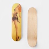 pinup skateboard (Voorkant)