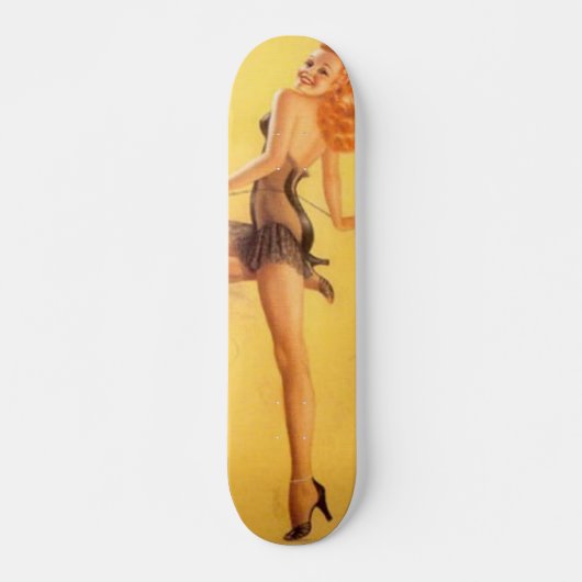 pinup skateboard (Voorkant)