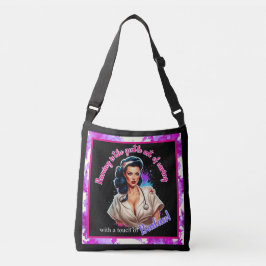 Pinup_ Verpleegkundige Badass Crossbody Tas