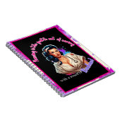 Pinup_ Verpleegkundige Badass Notitieboek (Rechterzijde)