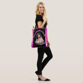 Pinup_ Verpleegkundige Badass Tote Bag (Op model)