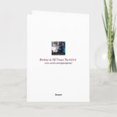 Pinup Witch Blank Note Card Kaart (Achterkant)