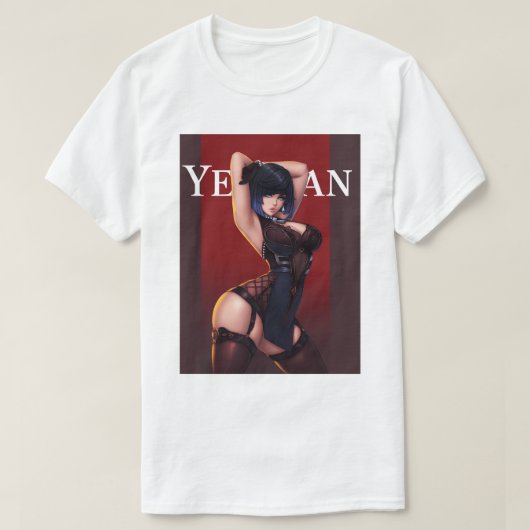 Pinup Yelan 171 T-shirt (Design voorkant)