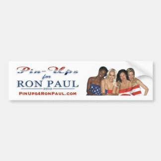 PinUps4RonPaul Bumpersticker