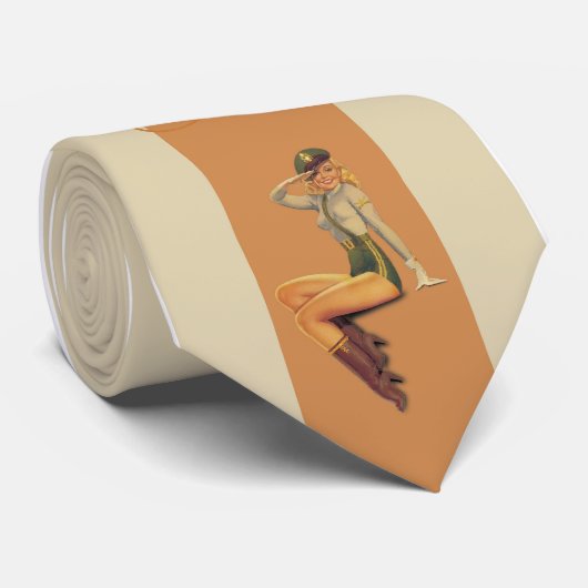 PinUpTie1 Stropdas (Opgerold)