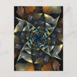 Pinwheel Abstract Art Briefkaart