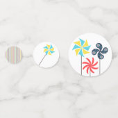 Pinwheel Confetti - Preppy & Modern Design (Voorkanten)