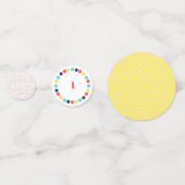 Pinwheel Confetti - Preppy & Modern Design (Achterkanten)