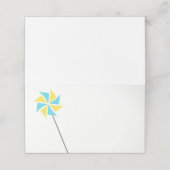 Pinwheel Food Tent Plaatskaartje (Buitenkant ongevouwen)