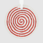 PINWHEEL MOZAÏEK Acryl Rond Ornament (achterkant)