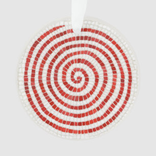 PINWHEEL MOZAÏEK Acryl Rond Ornament