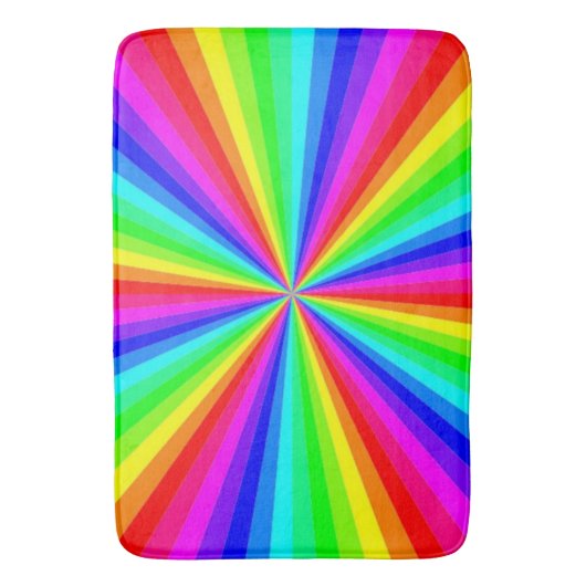 PINWHEEL RAINBOW BADMAT (Voorkant Verticaal)