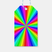 PINWHEEL RAINBOW CADEAULABEL (Voorkant)