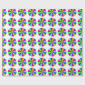 PINWHEEL RAINBOW CADEAUPAPIER (Vlak)