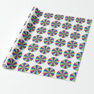 PINWHEEL RAINBOW CADEAUPAPIER